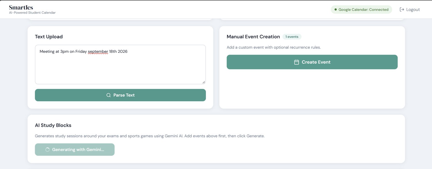 Add anything else, then generate study blocks